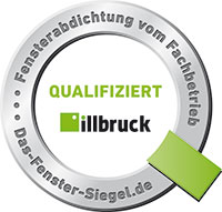 Fensterabdichtung vom Fachbetrieb. Qualifiziert illbruck. Das-Fenster-Siegel.de